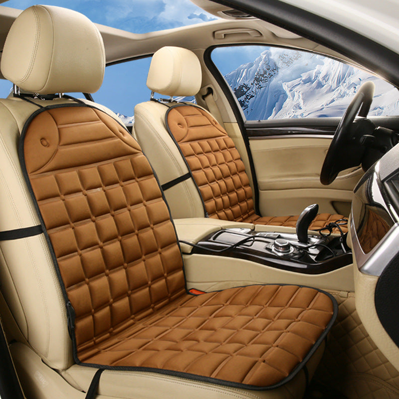 12V Car Heated Seat Cushion, Plug-In Winter Seat Warmer