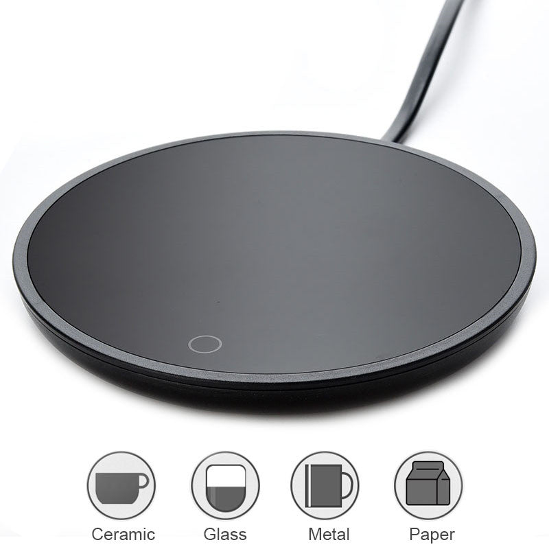 Slim Electric Mug Warmer Plate For Coffee, Tea and Milk