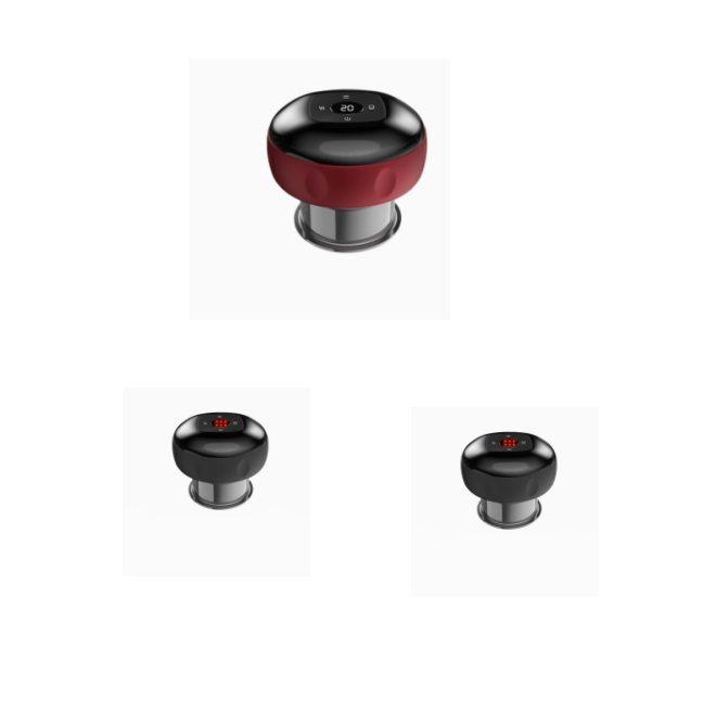 Electric Vacuum Cupping Body Massager With 12 Speeds, USB Charging