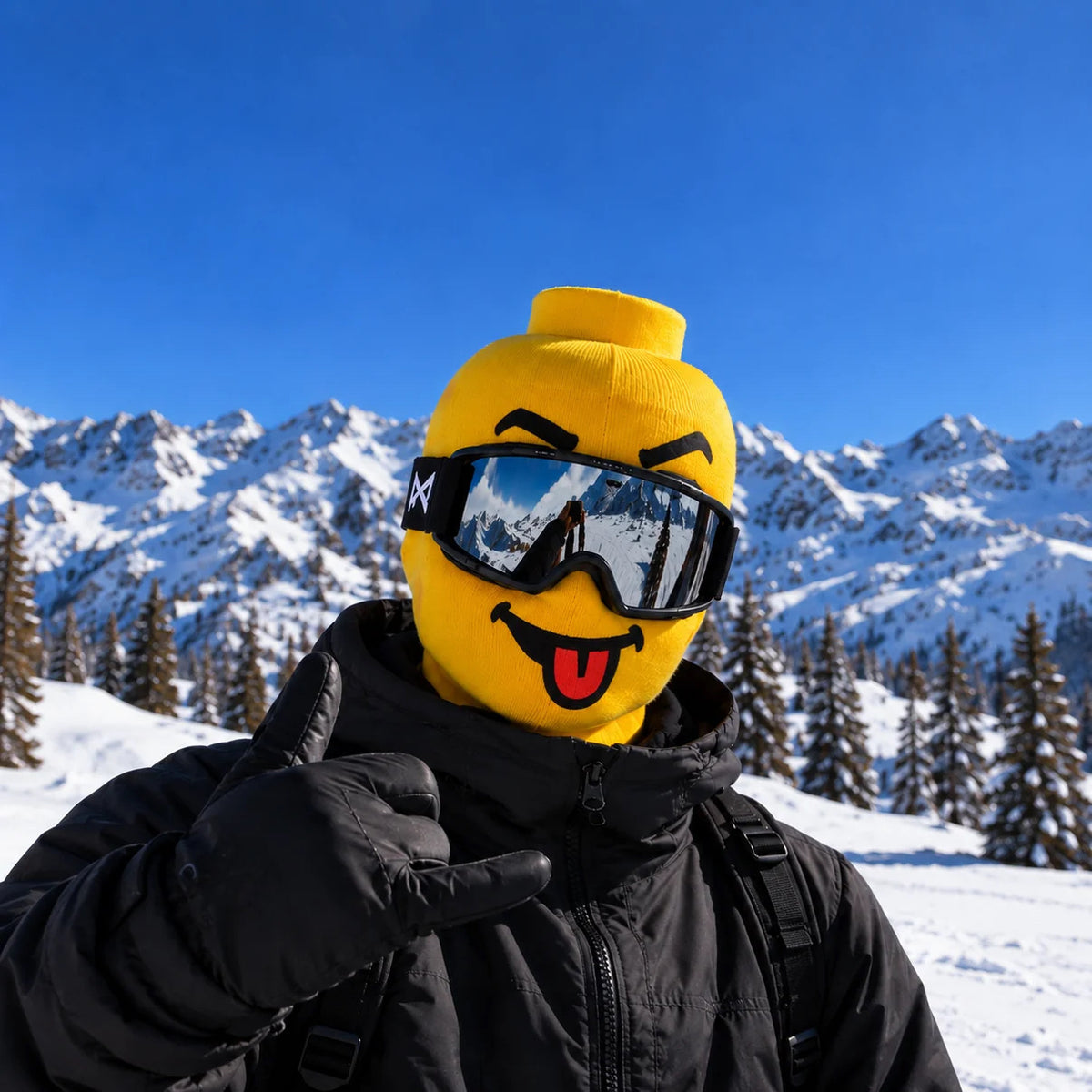 Printed Novelty Ski Mask Balaclava For Cycling And Outdoors
