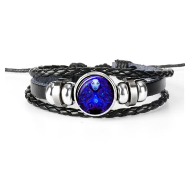 12 Zodiac Constellation Luminous Braided Bracelet for Everyone