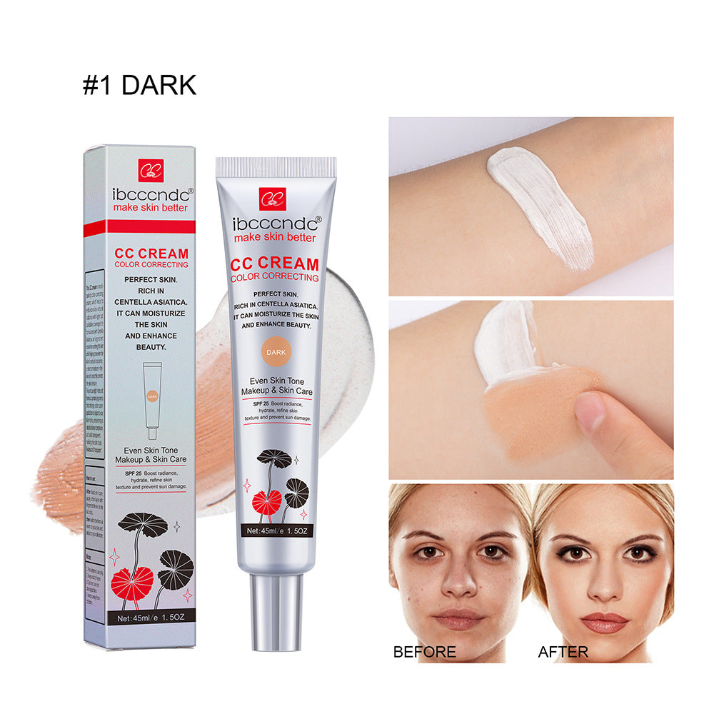 Moisturising Colour Correcting CC Cream, Waterproof Concealer