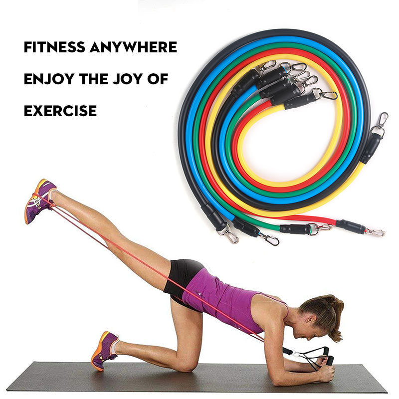 Portable Fitness Resistance Rally Band Set for Home Workouts