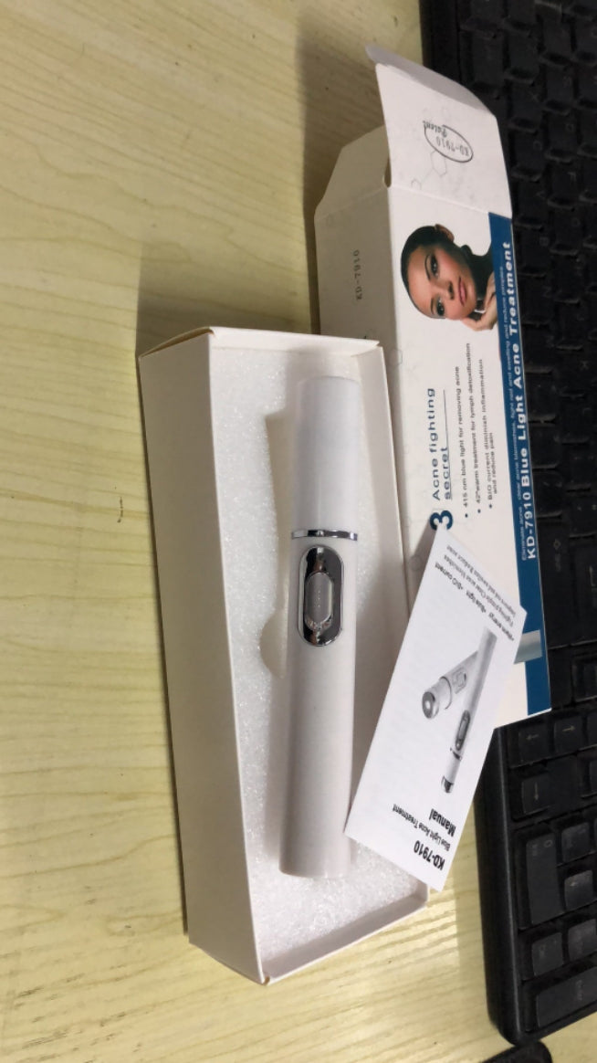 Blue Light Skincare Pen For Face, Handheld Beauty Device