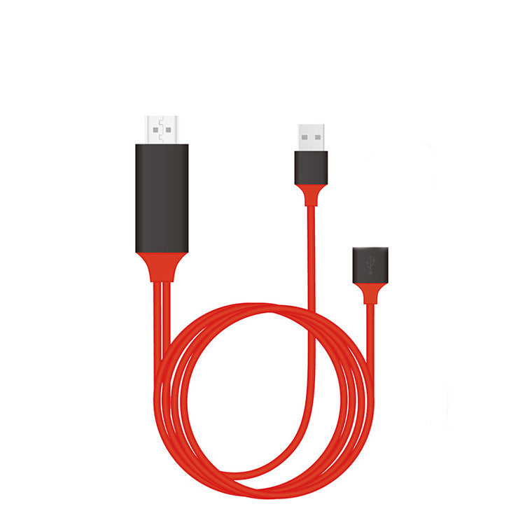 3-in-1 Type-C to HDMI Phone Screen Mirroring Cable, 2m