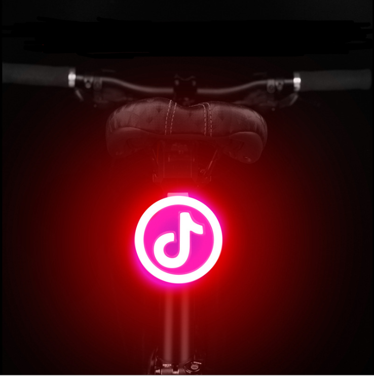 USB Rechargeable Bicycle Tail Light in Nine Creative Designs