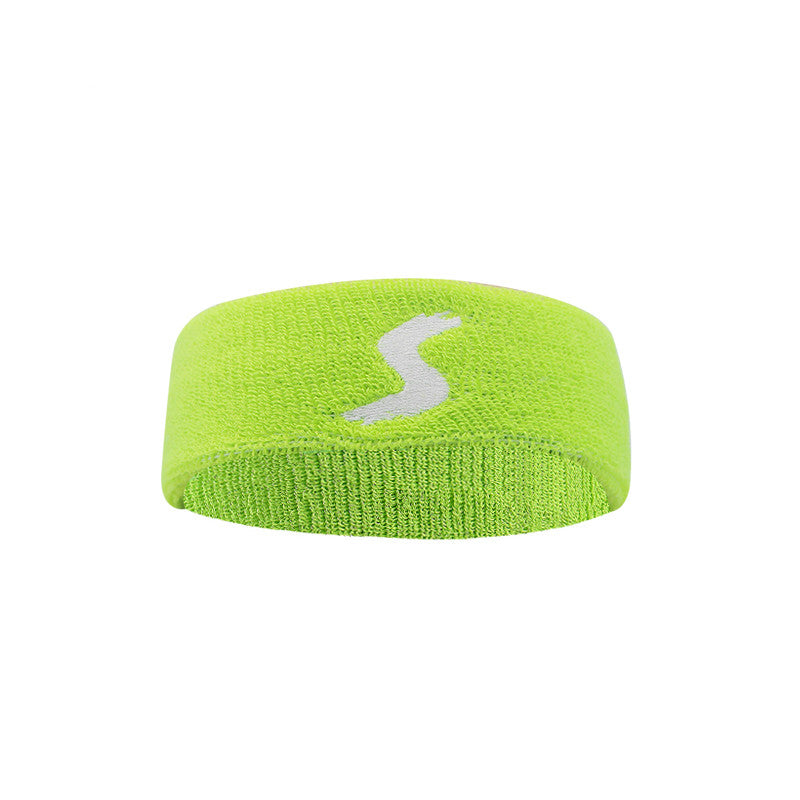 Cotton Fitness Headband, Sweat Absorbing Sports Hair Band for Workouts