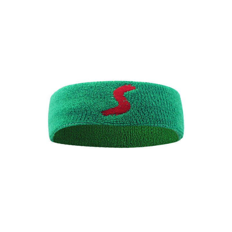 Cotton Fitness Headband, Sweat Absorbing Sports Hair Band for Workouts