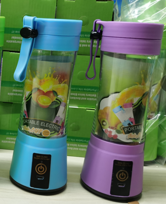 Portable USB Rechargeable Blender With Six Blades For Smoothies