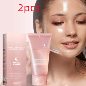 Collagen Tear-Off Night Face Mask For A Smooth, Hydrated Look