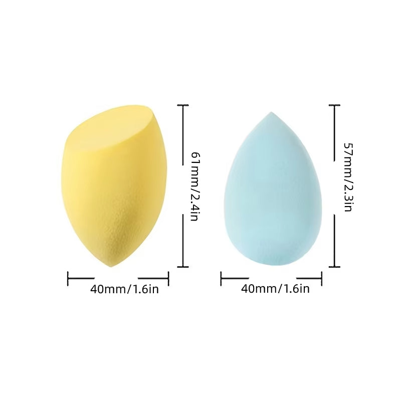 Soft Makeup Sponge Puff Set for Foundation and Powder