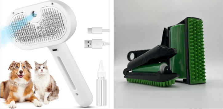 Washable Pet Hair Remover With Adhesive Roller