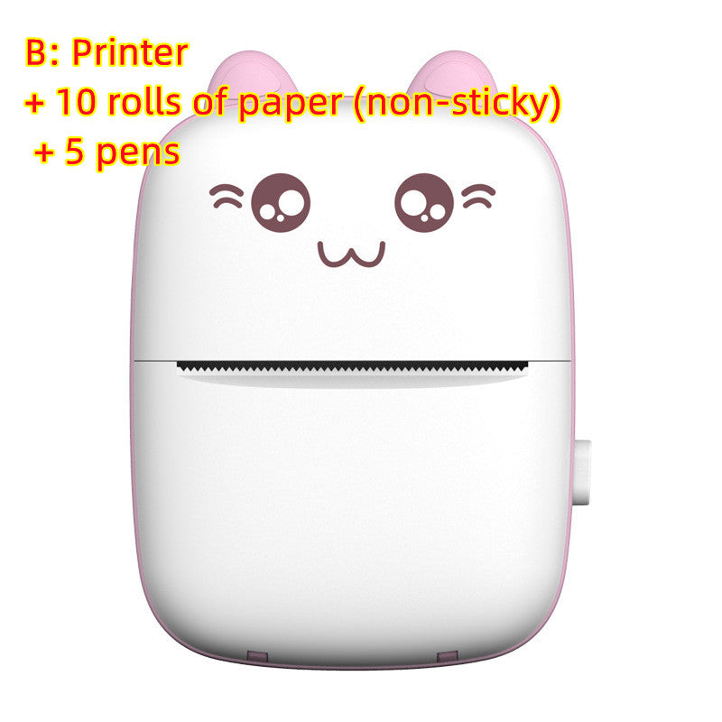 Mini Bluetooth WiFi Pocket Printer For Photos, Notes And Labels