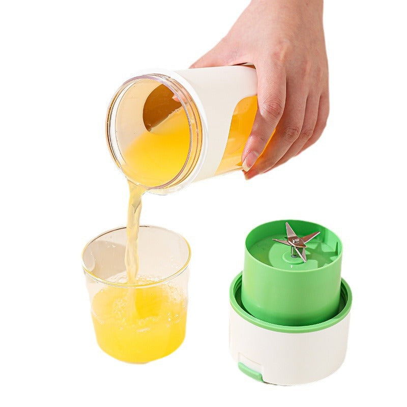 Cordless USB Rechargeable Juicer, Portable Orange Squeezer