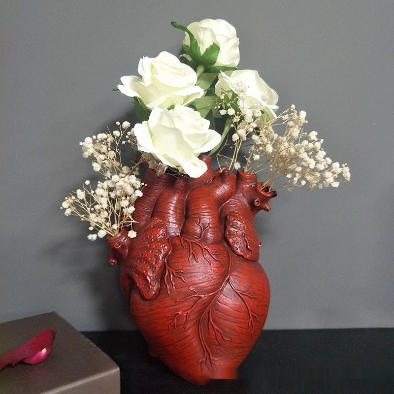 Nordic Style Flower Vase Sculpture for Desktop Plant Pots