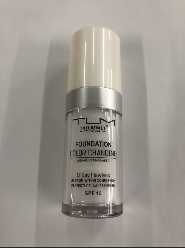 Colour-Changing Liquid Foundation and Concealer Makeup Set