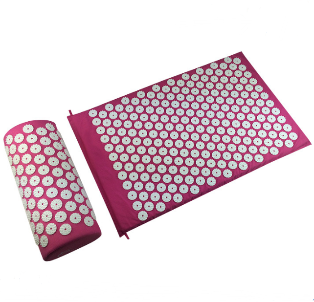 Acupressure Yoga Cushion and Massage Pillow, Spike Mat for Home Relaxation