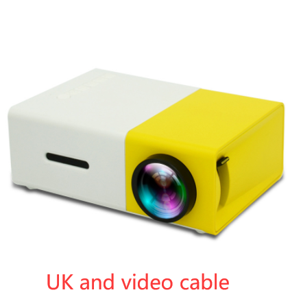 Mini HD LED Home Cinema Projector with HDMI and USB Audio