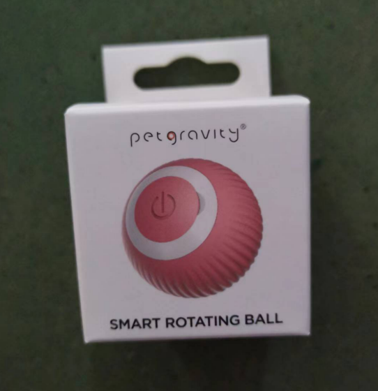 Automatic Rolling Ball Cat Toy With Gravity Rotation