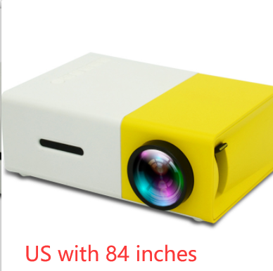 Mini HD LED Home Cinema Projector with HDMI and USB Audio