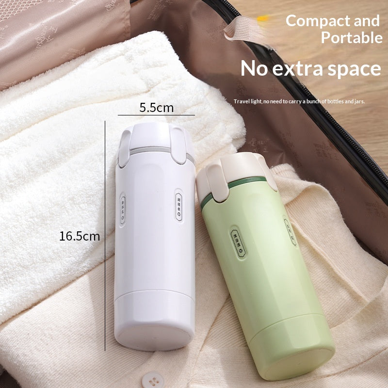 4-in-1 Leakproof Travel Bottle Set, Portable Toiletry Dispenser