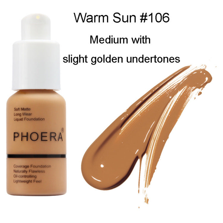 Matte Concealer Foundation Cream for Oil Control and Natural Cover