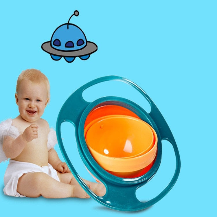 360 Rotating Spill-Proof Kids Bowl That Is Dishwasher Safe