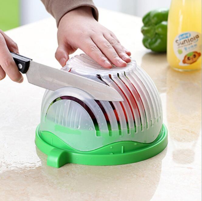 Creative Salad Cutter for Fruit and Vegetables, Easy Kitchen Prep