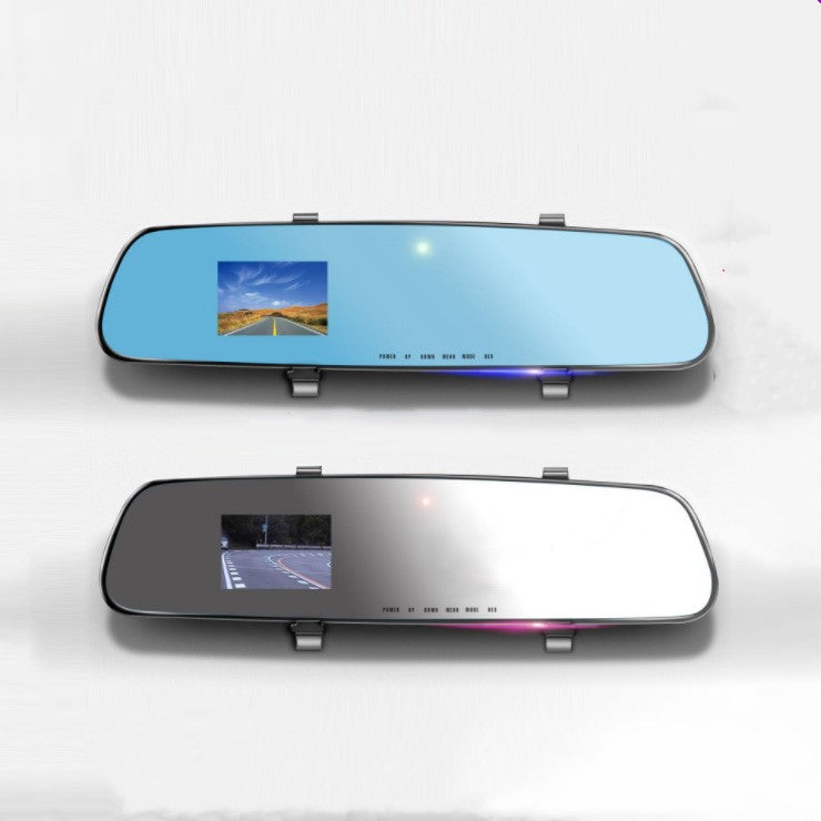 1080P HD Rear View Mirror Dash Cam with Motion Detection