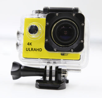 4K Waterproof Action Camera with 2 Inch Screen and Wi-Fi