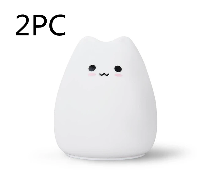 Silicone Touch Sensor LED Night Light for Children and Babies