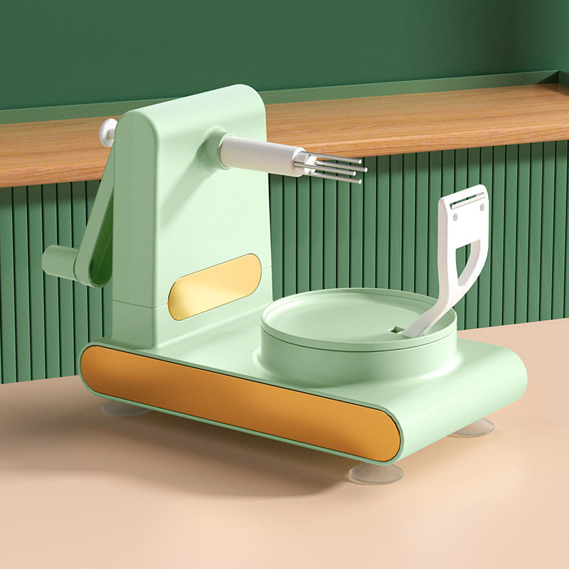 Hand-Cranked Fruit Peeler And Corer Machine For The Kitchen