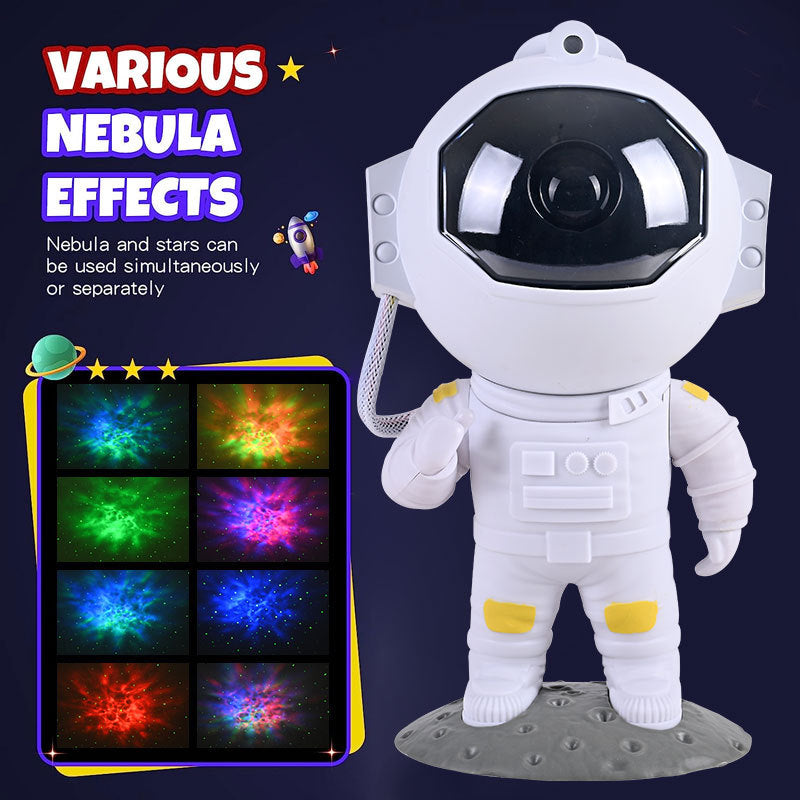 Astronaut Galaxy Star Projector Night Light for Bedrooms