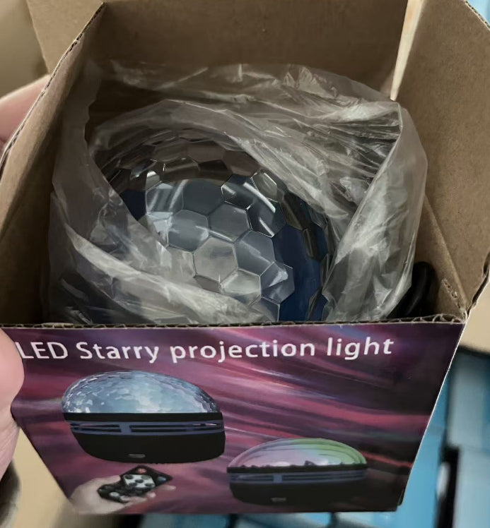 LED Star Galaxy Projector Lamp with Rotating Magic Ball Lights