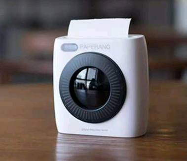 Mini Mobile Thermal Photo Printer With Bluetooth Connection