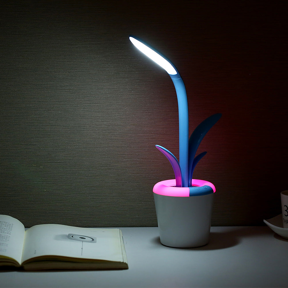 Modern USB LED Desk Lamp With 3 Brightness Levels And Night Mode