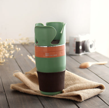 Rotating Car Door Cup Holder for Drinks, Bottles and Cans