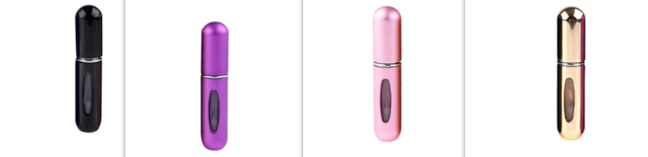 Mini Refillable Perfume Atomiser Bottle, Pump To Fill
