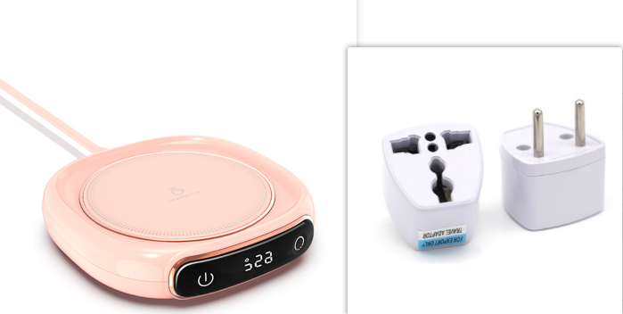 Smart Heated Coffee Mug Warmer Coaster With Auto Shut-Off