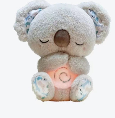 Breathing Bunny Plush Toy With Soft Moving Belly