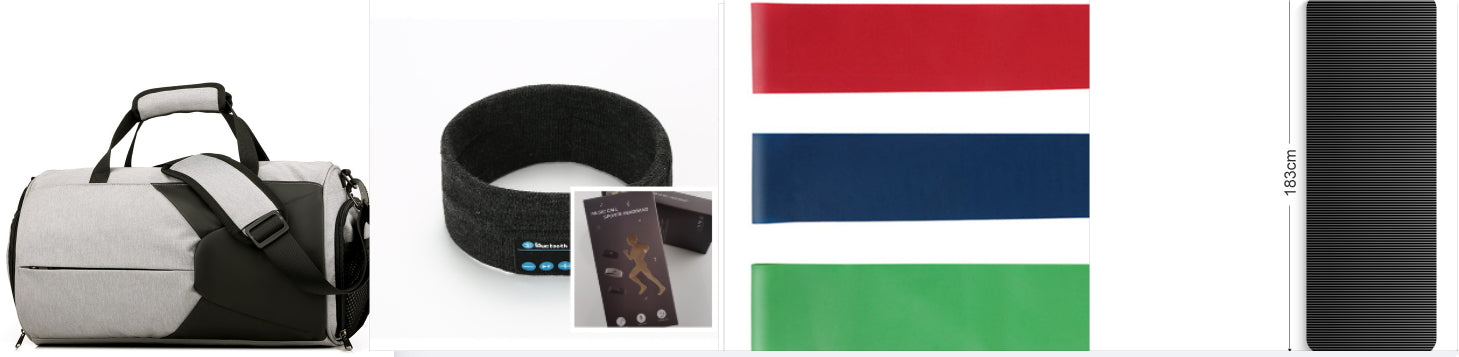Wireless Bluetooth Headband For Fitness Yoga And Winter Wear