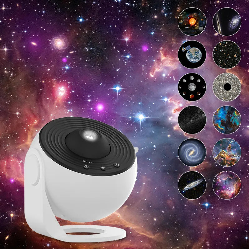 Galaxy Starry Sky Projector Night Light With 360 Degree Rotation