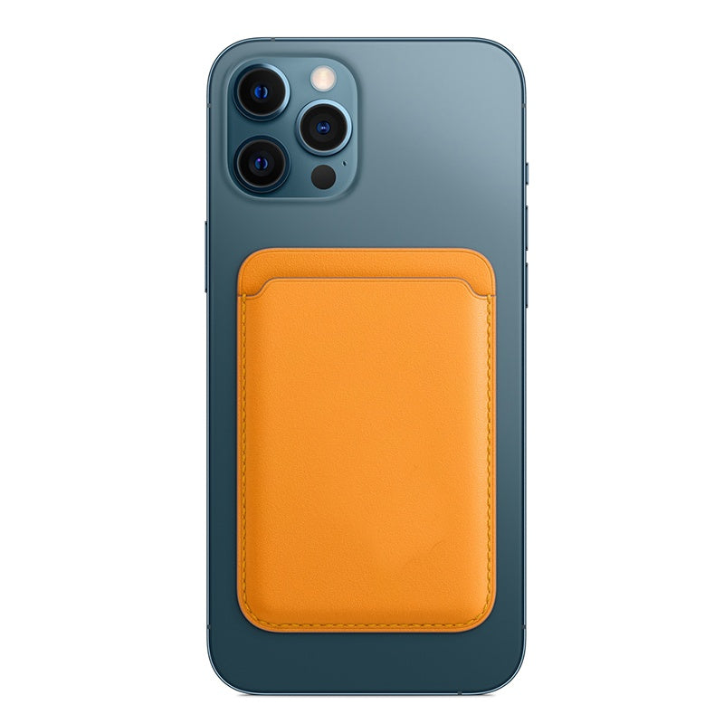 Magnetic Leather Card Holder Wallet Case for Phones in 18 Colours