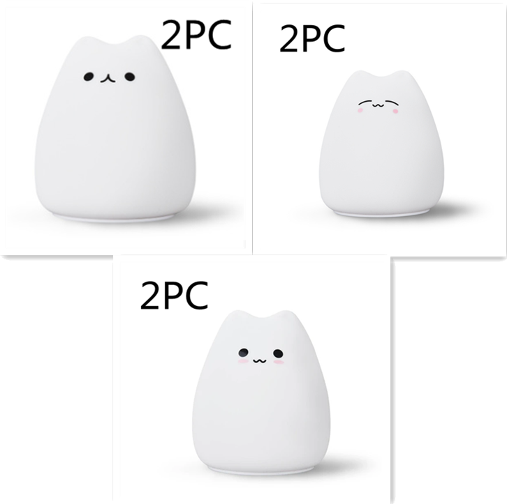Silicone Touch Sensor LED Night Light for Children and Babies