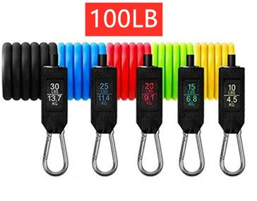 Portable Fitness Resistance Rally Band Set for Home Workouts