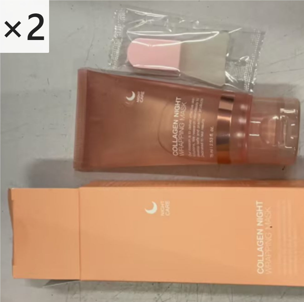 Collagen Tear-Off Night Face Mask For A Smooth, Hydrated Look