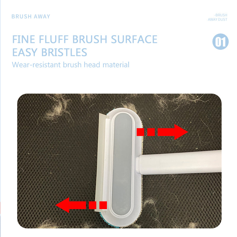4 In 1 Pet Hair Remover Brush For Dogs, Cats And Screens