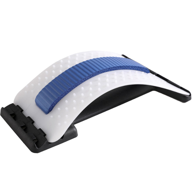 Adjustable Back Stretcher with Massage Points for Waist and Neck