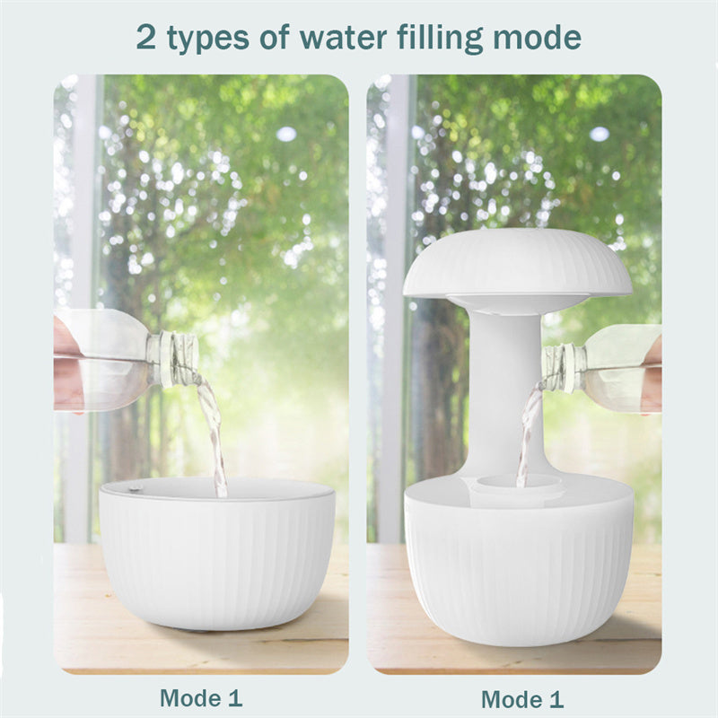 Anti-Gravity Levitating Water Drop Humidifier, Quiet Cool Mist