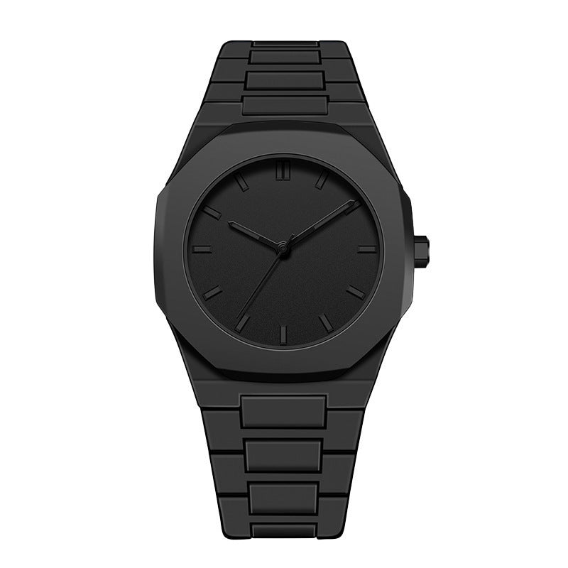 Men's Quartz Watch with Necklace, Bracelet and Ring Gift Set